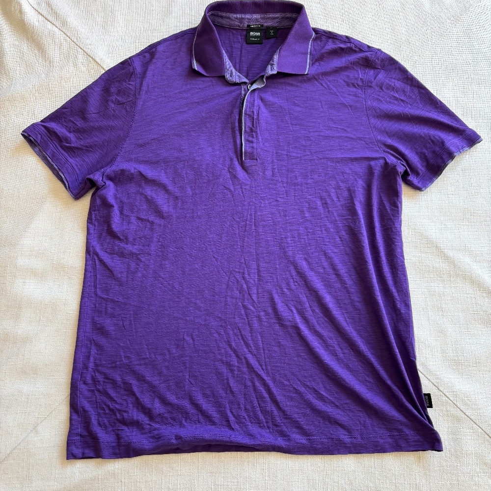 Hugo Boss Lightweight Polo Shirt - XL - Like New
